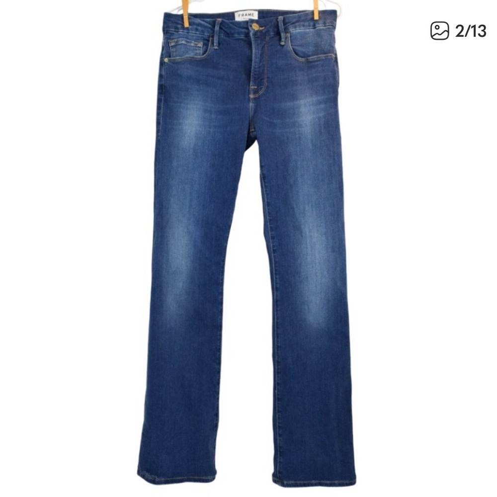 FRAME WOMEN'S LE MINI BOOT BOOTCUT JEANS WASHINGTON CIRCLE SIZE 29